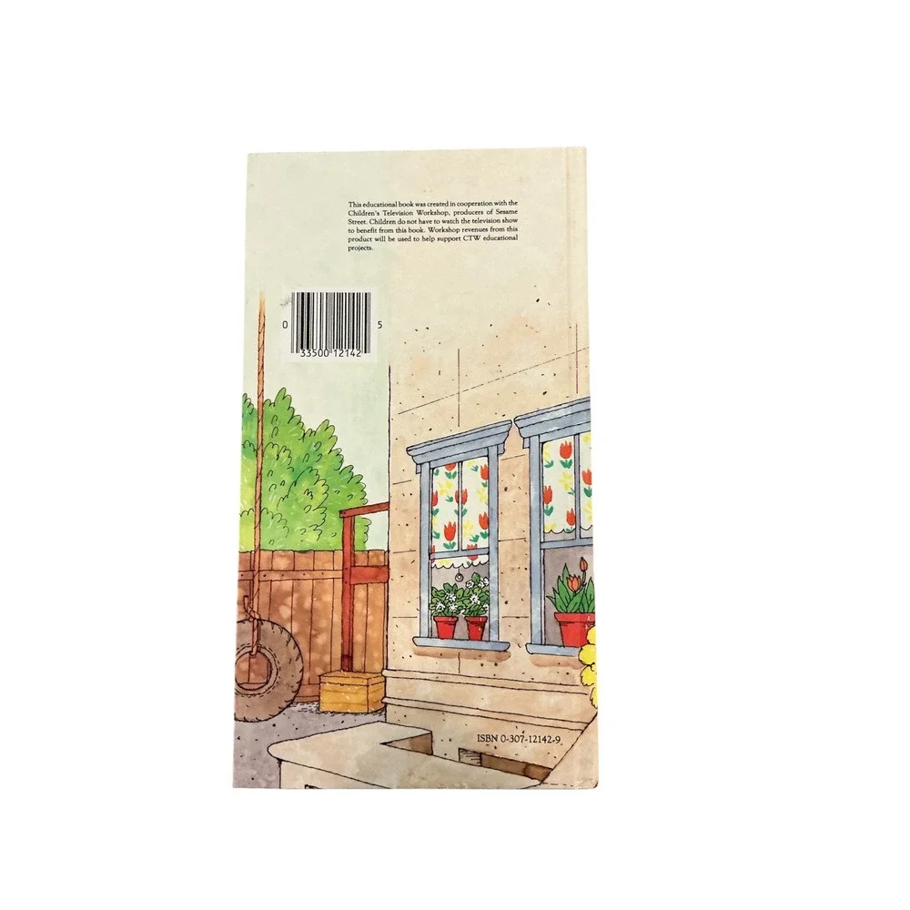 Inside Sesame Street A Golden Sturdy Book‎ Big Bird Vintage 1986 0-307-12142-9